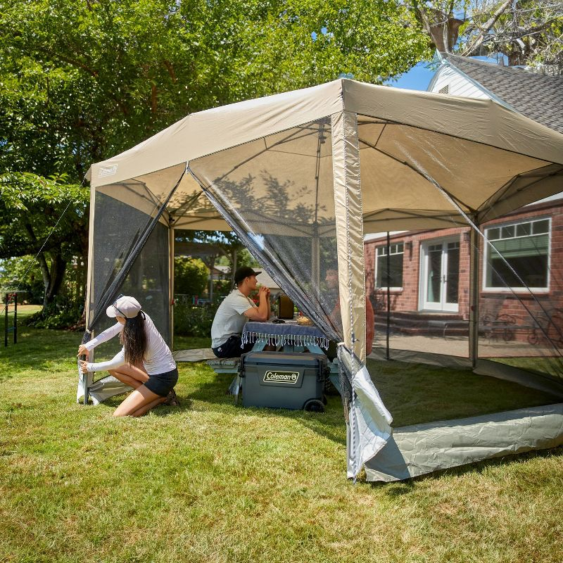 Coleman 13'x15' Back Home Screened Shelter Canopy Tent