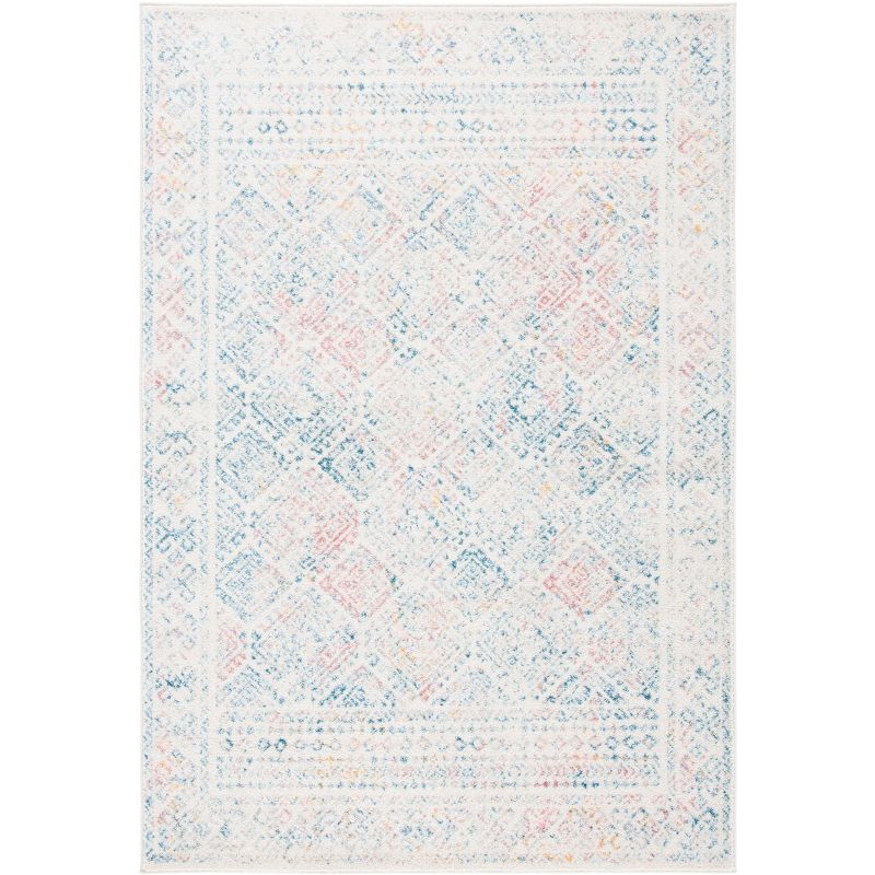 Tulum TUL264 Power Loomed Indoor Area Rug - Ivory/Terracotta - 9'x12' - Safavieh