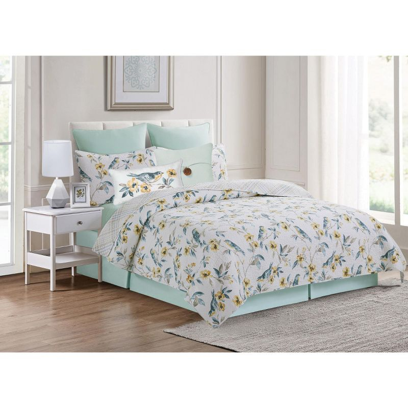 C&F Home Calix Bluebird F/Q Quilt Set