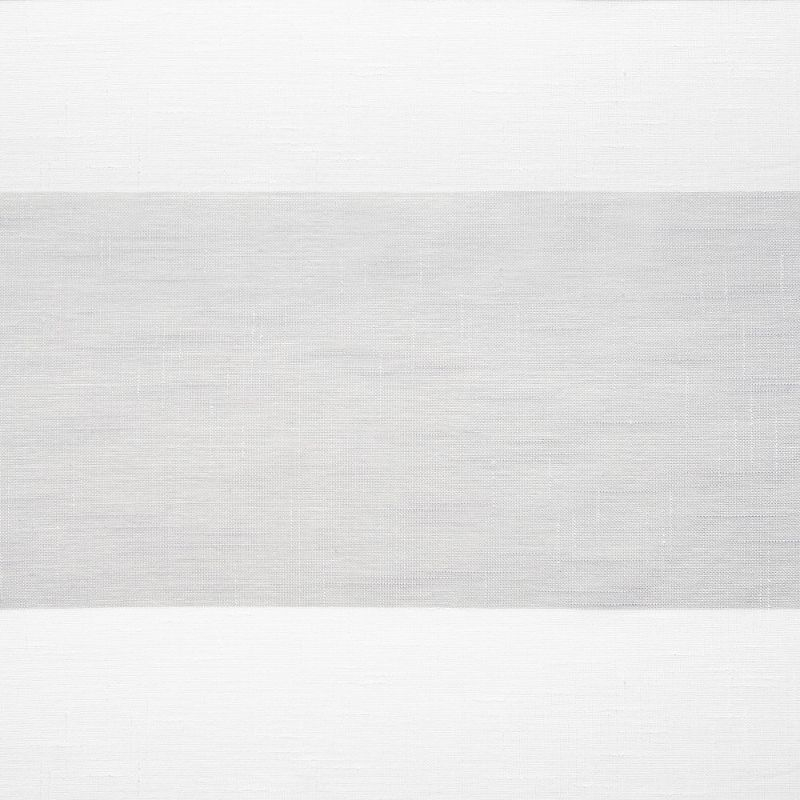 Set of 2 (84"x54") Darma Rod Pocket Window Curtain Panel Light Gray - Exclusive Home: Modern Light Filtering Stripes
