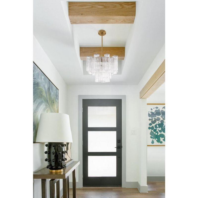 Crystorama Lighting Addis 4 - Light Chandelier in  Aged Brass