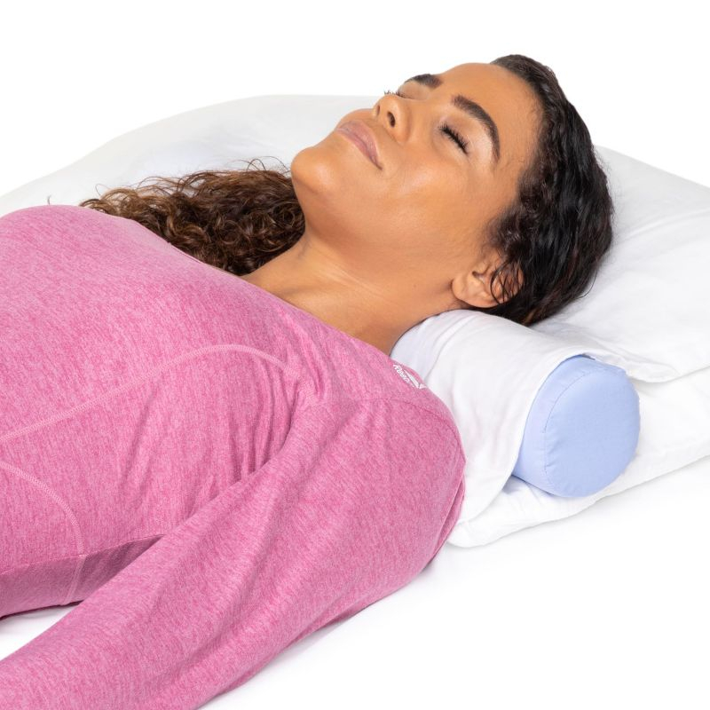 The Original McKenzie Cervical Roll by OPTP, Neck Support Pillow for Neck and Back Pain - Round Pillow for Sleeping Support and Cervical Pain Relief