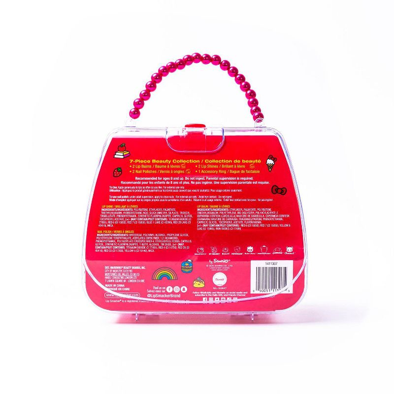 Lip Smackers Hello Kitty Makeup Tote - 7ct