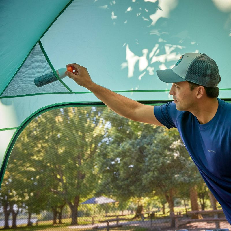 Coleman 86"x10' Skyshade 6 Person Screen Dome Canopy Beach Shelter Tent - Moss