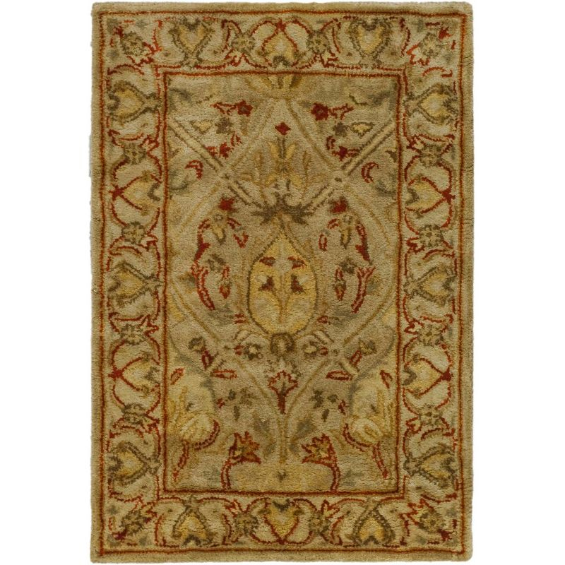 Persian Legend PL819 Hand Tufted Indoor Accent Rug - 2'x3' - Moss/Beige - Safavieh