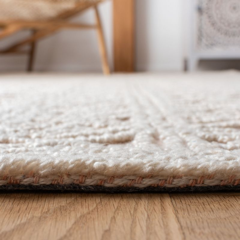 Trace TRC214 Hand Tufted Indoor Area Rug - Beige/Pink - 8'x10' - Safavieh