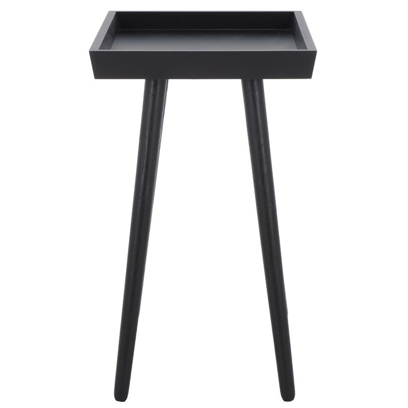 Nonie Tray Accent Table - Black - Safavieh