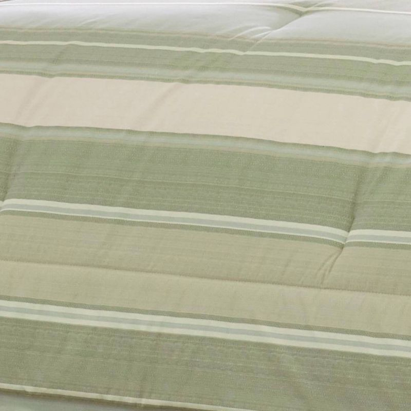 Queen 5pc Serenity Comforter & Sham Set Green - Tommy Bahama: Percale, Reversible, Includes Decorative Pillows