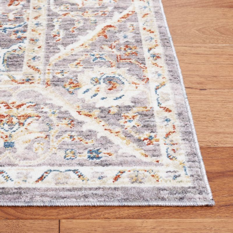 Olympia OPA210 Power Loomed Indoor Accent Rug - 4'x6' - Grey/Ivory - Safavieh
