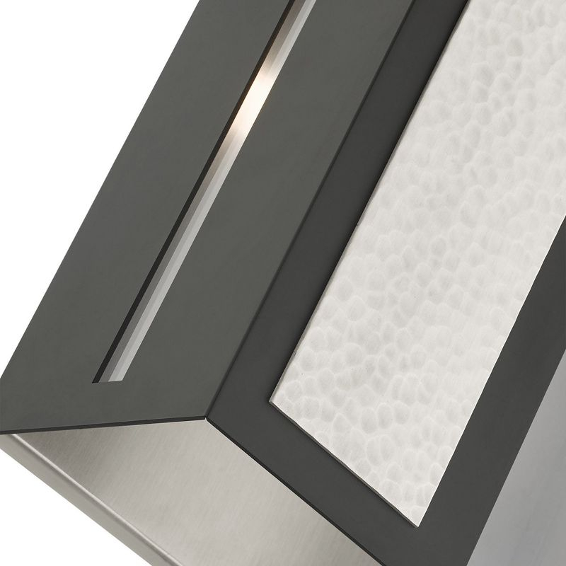 Livex Lighting Lafayette 1 - Light Wall Light in  Black