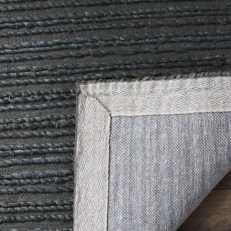 Cape Cod CAP504 Woven Indoor Area Rug - Dark Green - 6'x6' - Safavieh