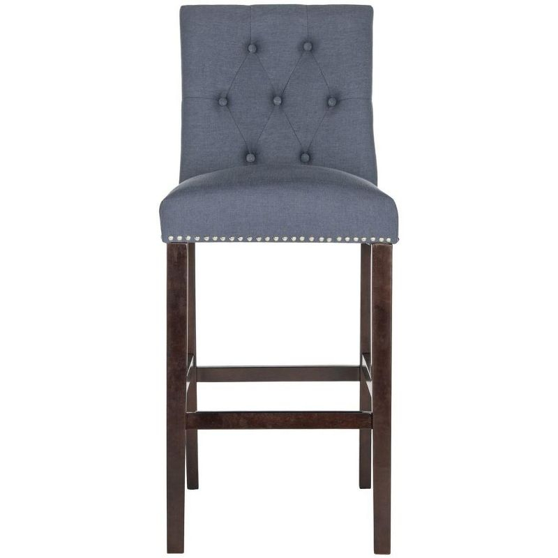 Norah Bar Stool (Set of 2) - FOX6210 - Navy - Safavieh Couture