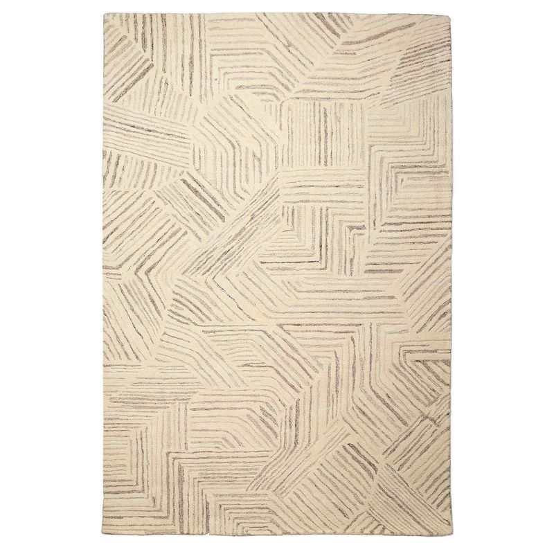 Liora Manne Madison Modern Indoor Rug Natural 5' x 7'6"
