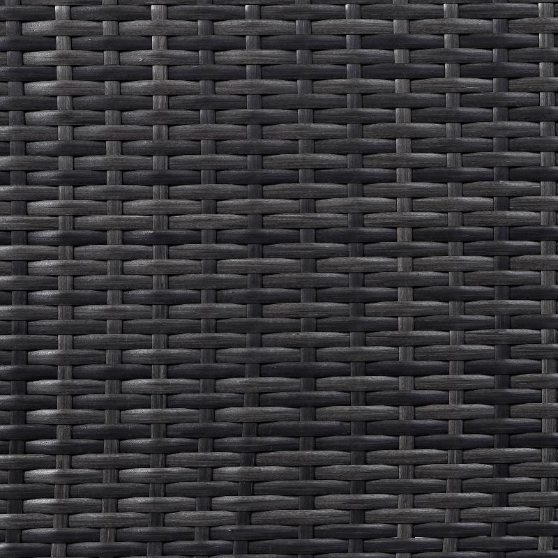 2pk Beaufort Outdoor Steel Arm Chairs Mist/Brown - Crosley: Patio Furniture with Removable Cushions