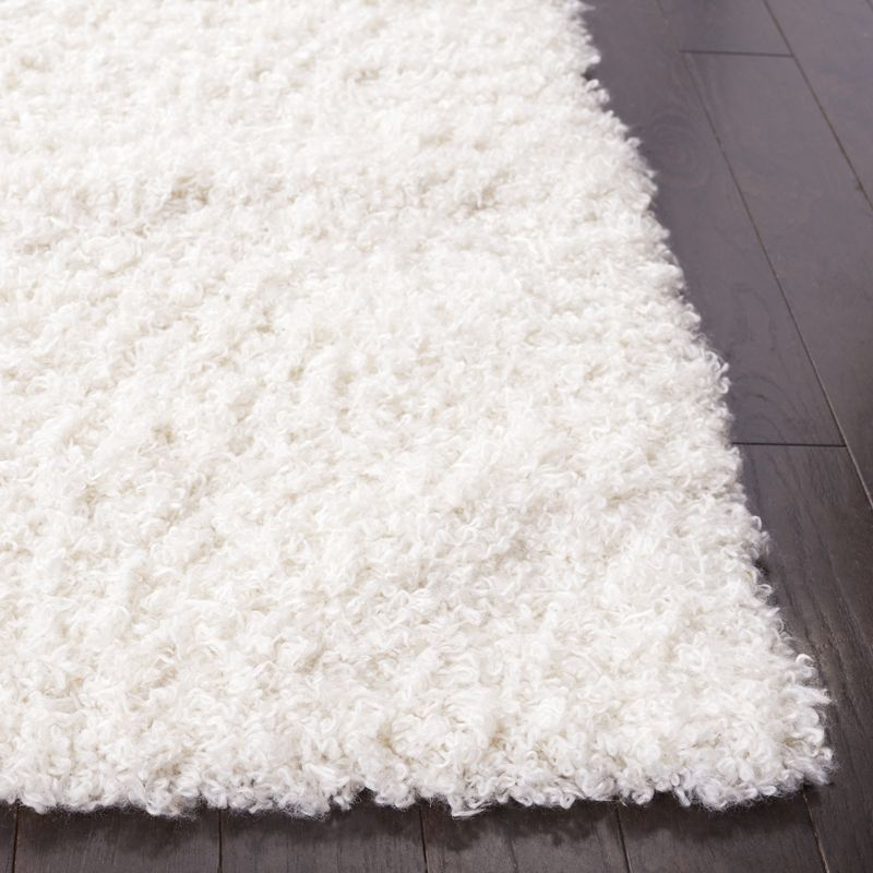 Sheep Shag SG271 Hand Tufted Indoor Area Rug - Ivory - 5'x8' - Safavieh