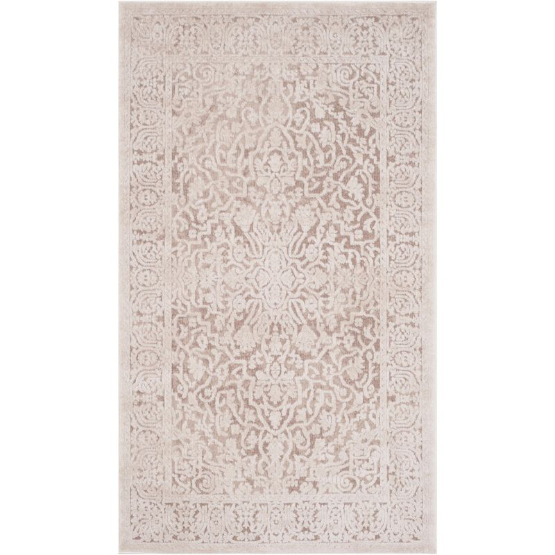 Reflection RFT670 Power Loomed Area Rug - Beige/Cream - 3'x5' - Safavieh.