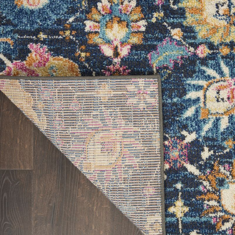 Nourison Passion Bohemian Indoor Rug Navy 1'10" x 2'10"