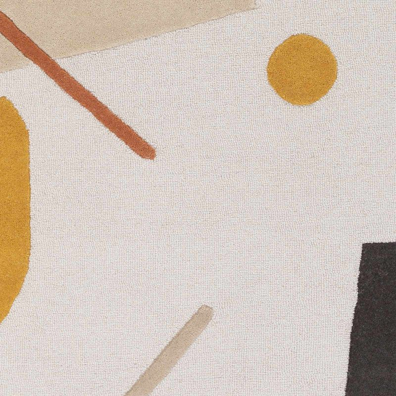Hauteloom Rectangle Area Rug   Mustard
