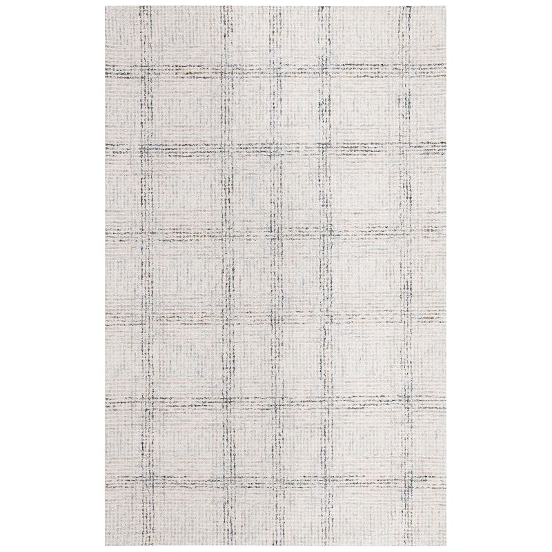 Abstract ABT657 Handmade Indoor Area Rug - Ivory/Gold - 4'x6' - Safavieh