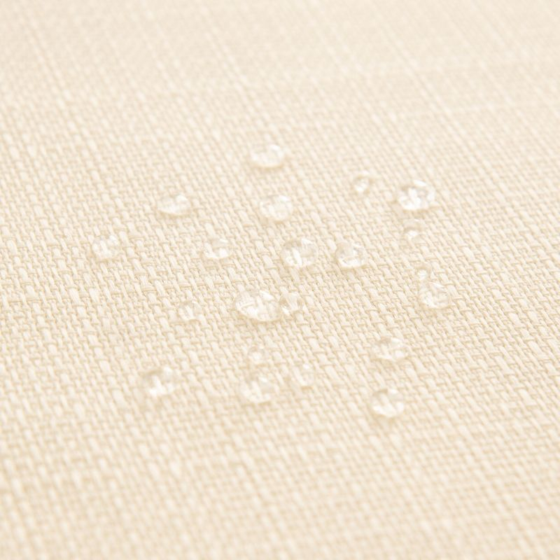 Laurel Solid Texture Water and Stain Resistant Tablecloth - 60" x 144" - Ivory - Elrene Home Fashions