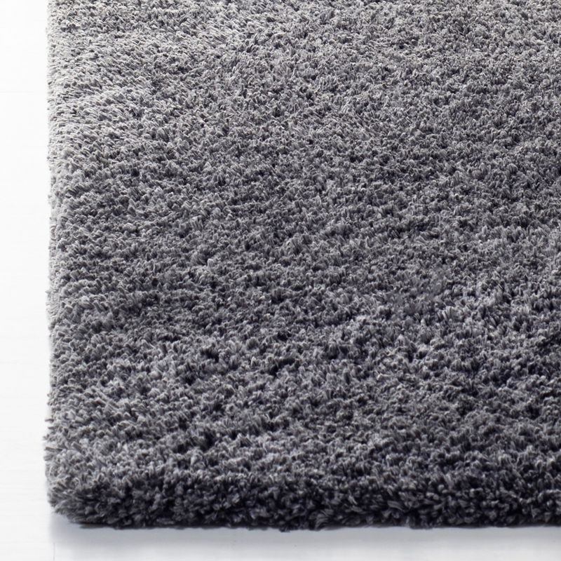 Fontana Shag 800 FNT800 Power Loomed Indoor Area Rug - Silver - 5'3"x7'6" - Safavieh