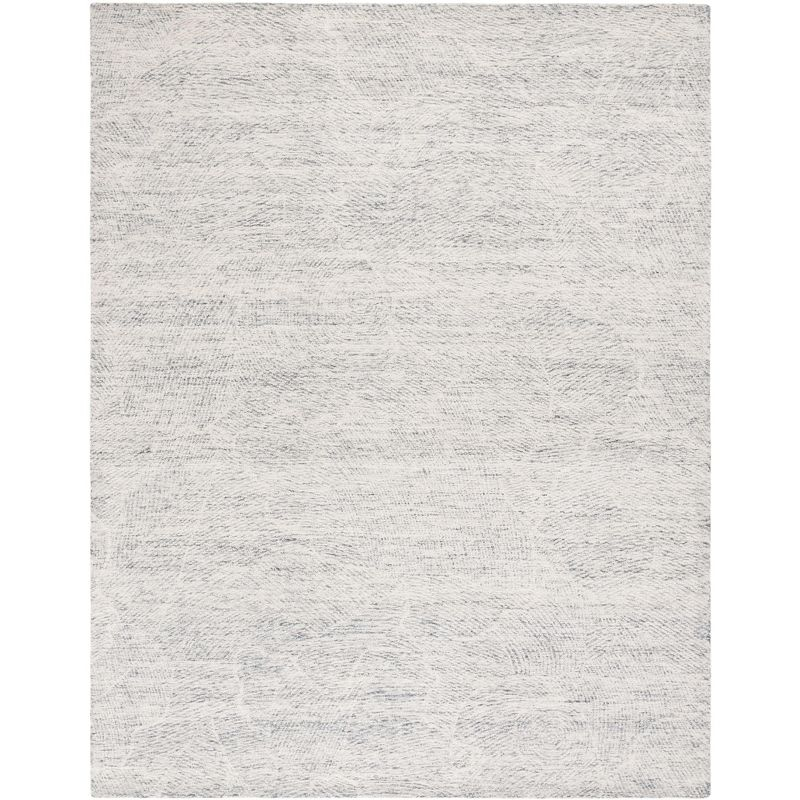 Metro MET999 Hand Tufted Indoor Area Rug - Dark Grey/Ivory - 8'x10' - Safavieh