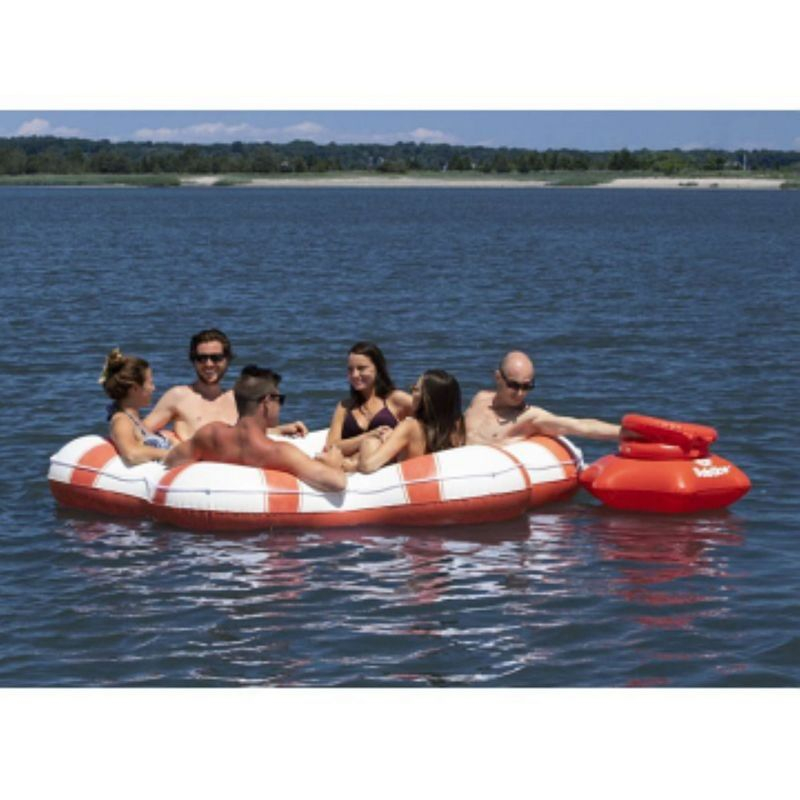 Swimline 6 Person Inflatable Island Swimming Pool Float - 8.25'