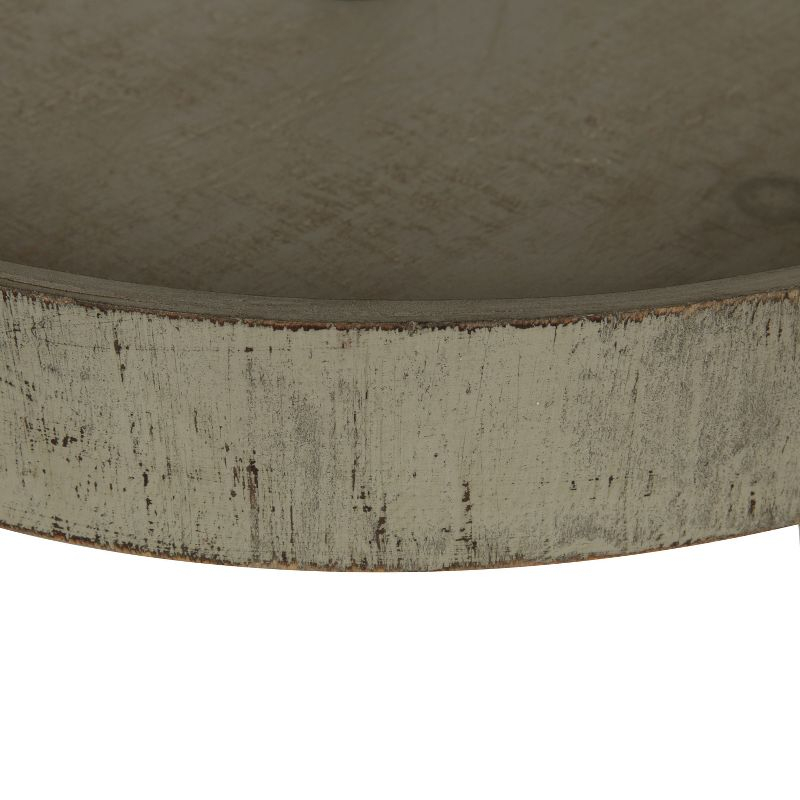 Kate and Laurel Woodmont Tray, 3 Tier, Gray