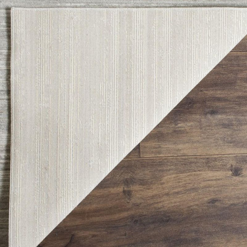 Mystique MYS967 Power Loomed Area Rug Slate 4' X 6' - Safavieh.