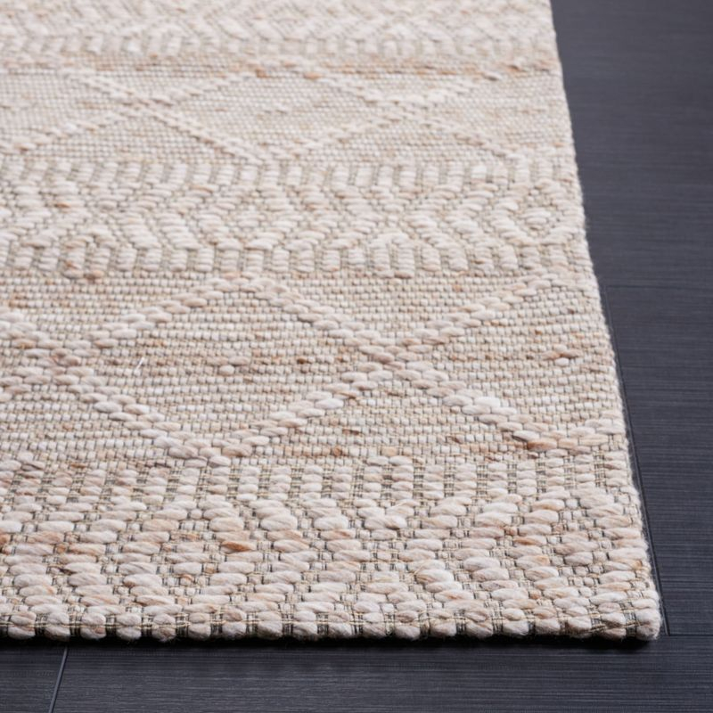 Marbella MRB751 Flat Weave Indoor Area Rug - Natural/Beige - 8'x10' - Safavieh