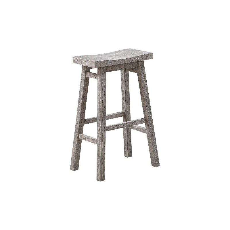 29" Sonoma Saddle Barstool Storm Gray - Boraam