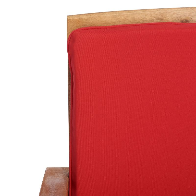 Fontana 4 Piece Set - Indoor/Outdoor - PAT7008 - Natural/Red - Safavieh