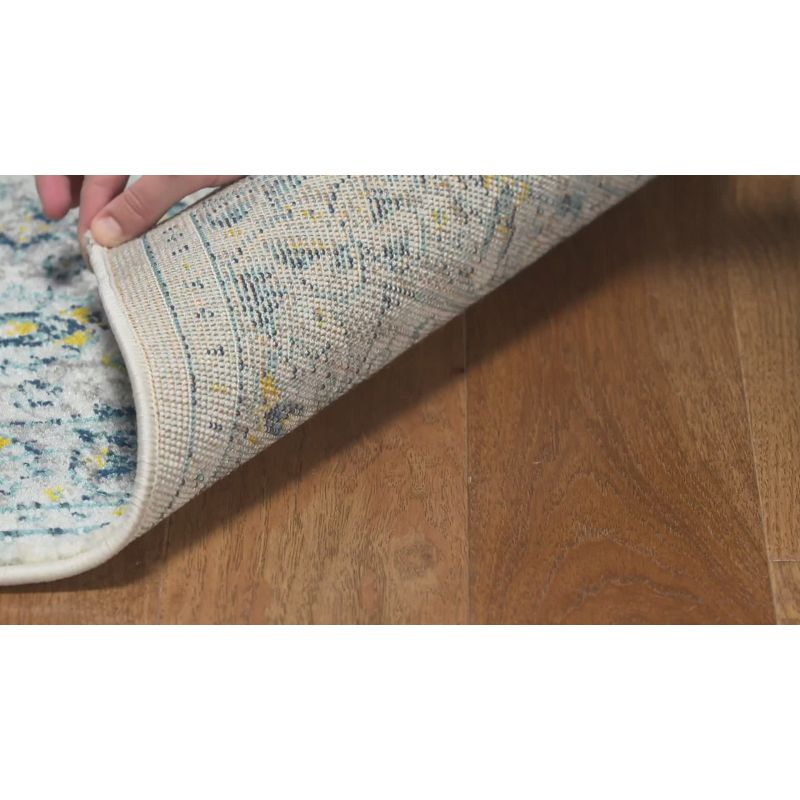 Madison MAD151 Power Loomed Indoor Area Rug - Navy/Creme - 9'x12' - Safavieh