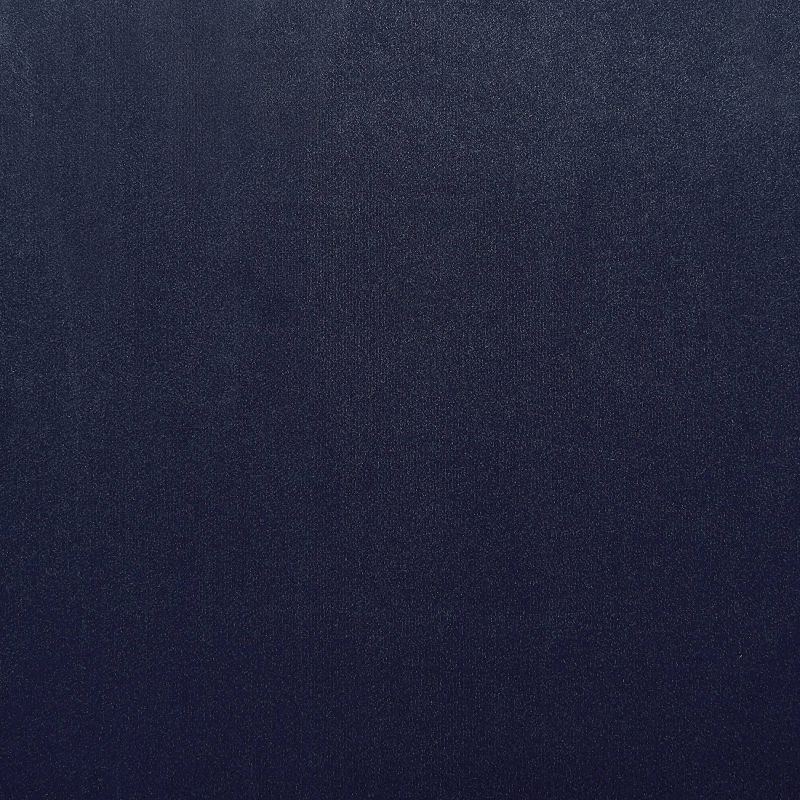 Set of 2 (96"x54") Velvet Back Tab Light Filtering Window Curtain Panels Navy - Exclusive Home: Polyester, OEKO-TEX Certified