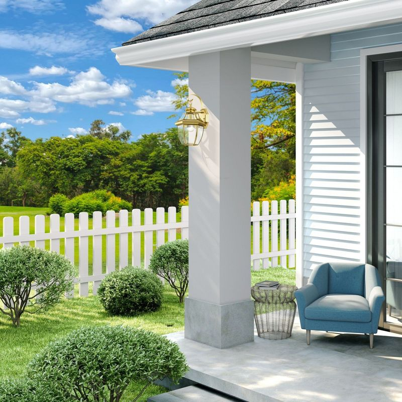 Livex Lighting Monterey 1 - Light Wall Light in  Polished Brass