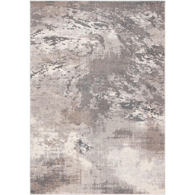 Madison MAD440 Power Loomed Indoor Area Rug - Beige/Grey - 5'3"x7'6" - Safavieh