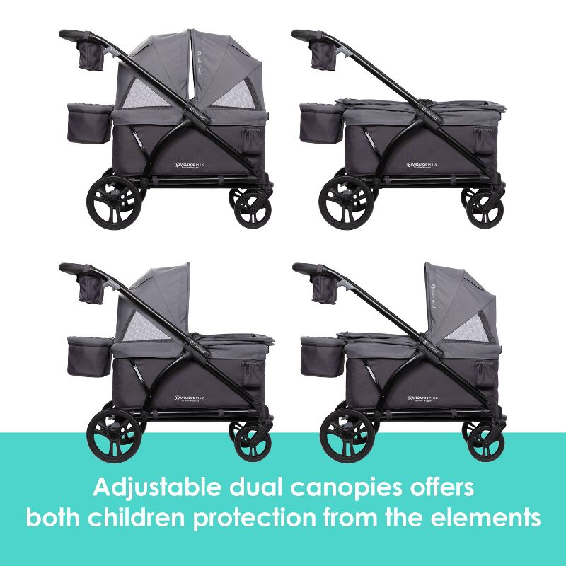 Baby Trend Navigator PLUS 2-in-1 Stroller Wagon - Dash Plum