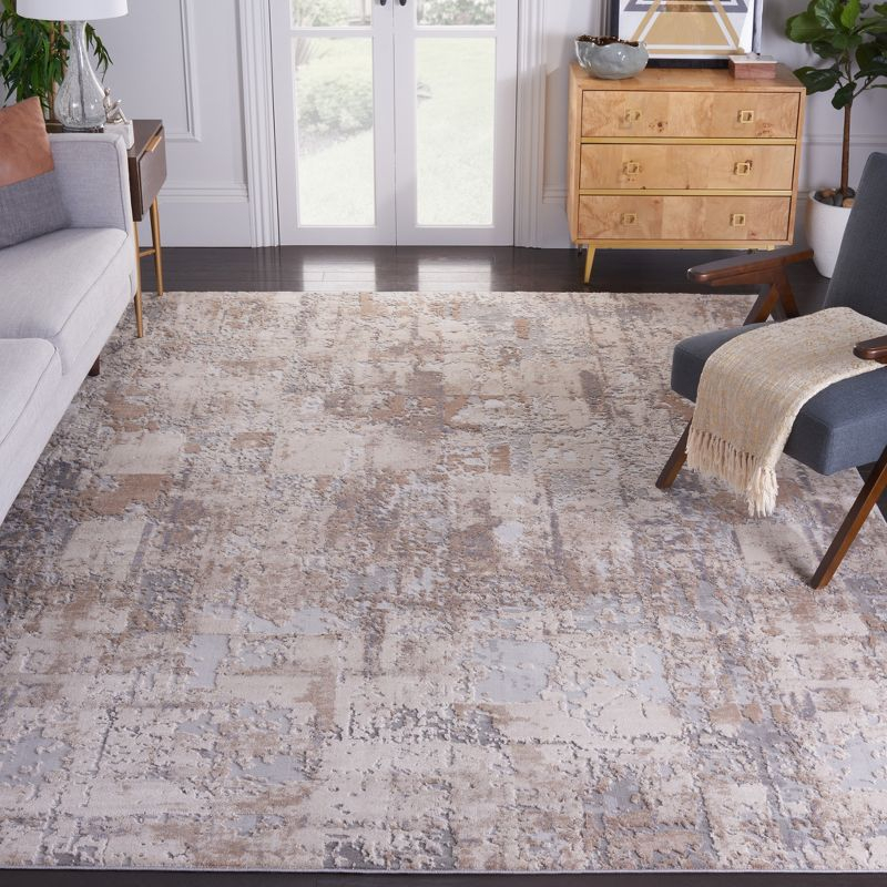 Invista INV435 Power Loomed Area Rug - Cream/Beige - 8'x10' - Safavieh