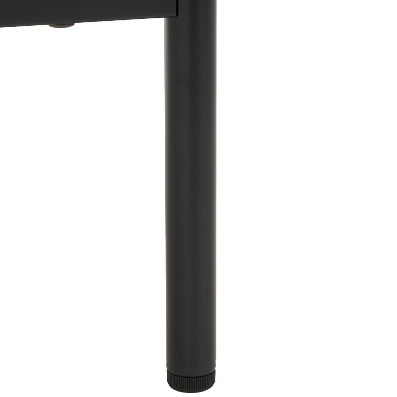 Axelle 1 Drawer Nightstand - NST9607 - Black/Black - Safavieh