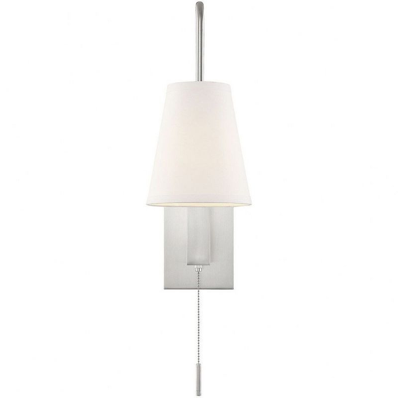 Savoy House Owen 1 - Light Swing Arm Lamp in  Satin Nickel