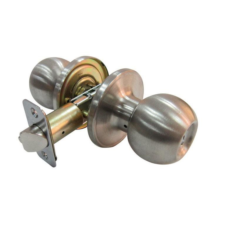 Faultless Ball Satin Entry Knobs Right Handed