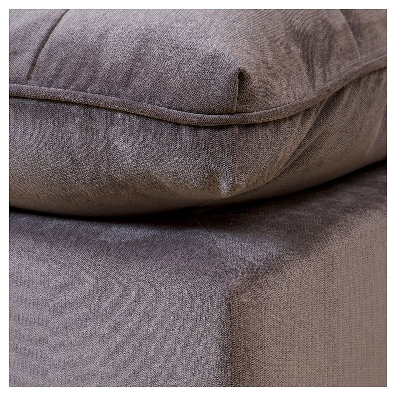 Jeremy Tufted Ottoman Gray - Christopher Knight Home