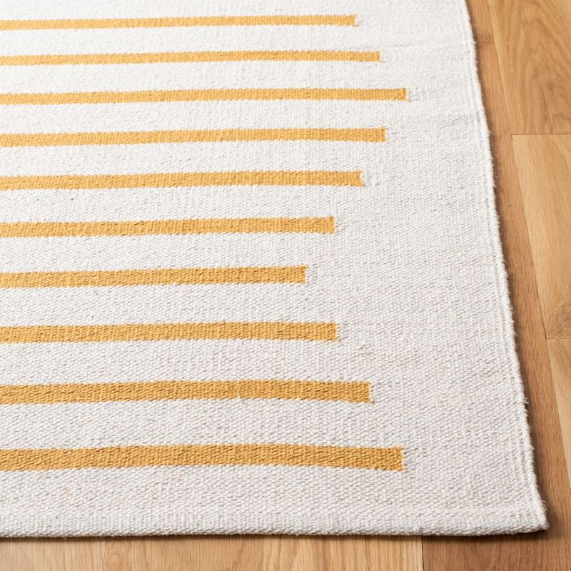 Montauk MTK313 Hand Woven Indoor Area Rug - Ivory/Gold - 9'x12' - Safavieh