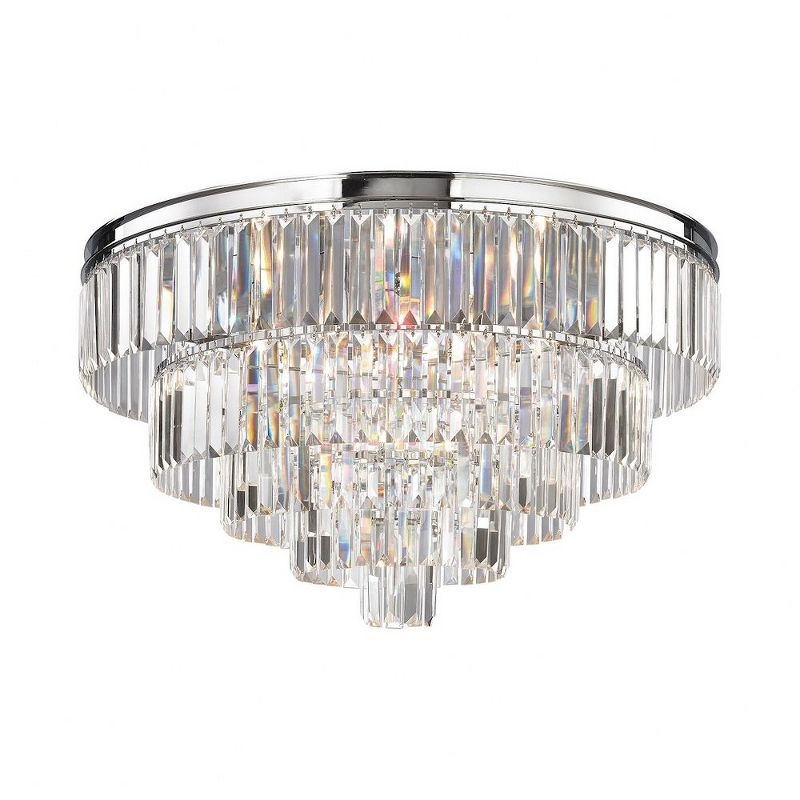 Elk Home Palacial 6 - Light Chandelier in  Polished Chrome