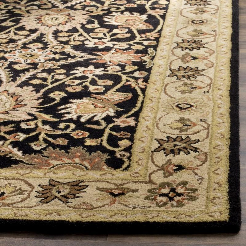 Antiquity AT249 Hand Tufted Area Rug - Black - 3'x5' - Safavieh.