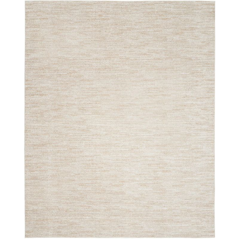 Nourison Essentials 7' x 10' Ivory Beige Indoor/Outdoor Rug