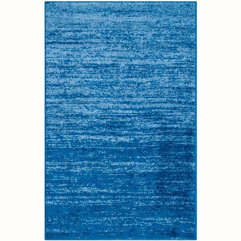 Adirondack ADR113 Machine Made Indoor Accent Rug - Light Blue/Dark Blue - 2'-6"x4' - Safavieh