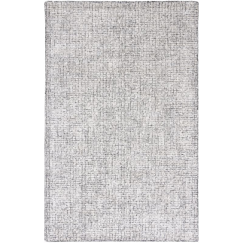 Abstract ABT470 Handmade Indoor Accent Rug - Ivory/Black - 2'x3' - Safavieh