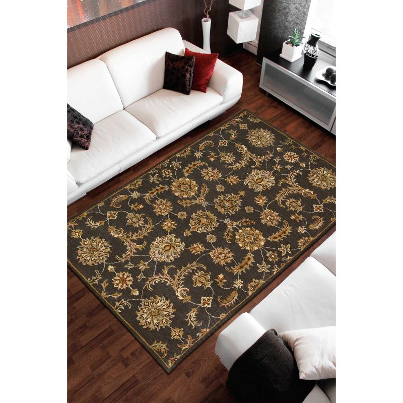 Nourison India House Charcoal Area Rug