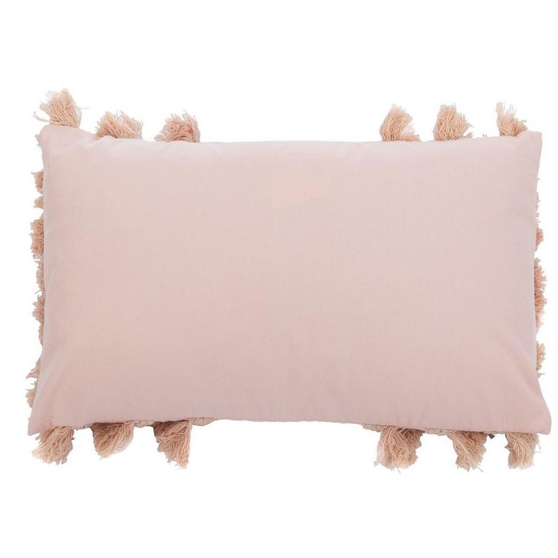 Hooda Fringed Cotton Throw Pillow